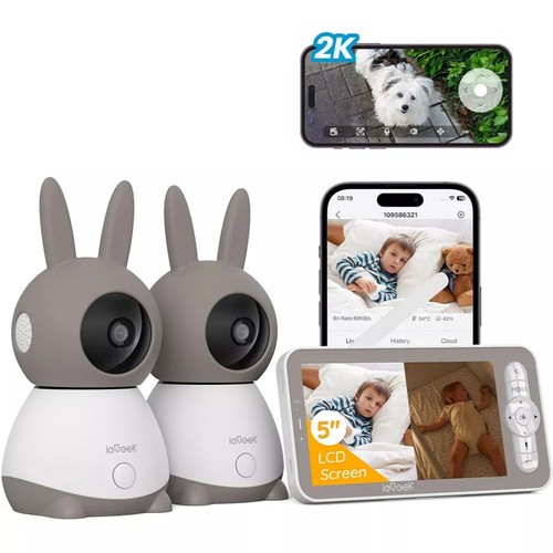 Iegeek babyphone mit - 2k,