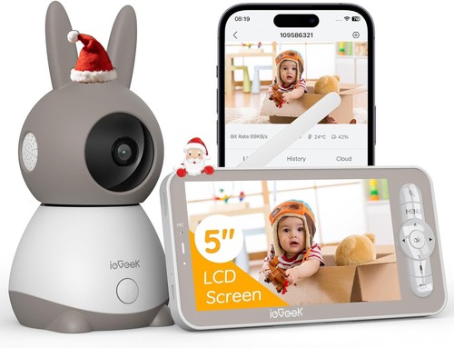 Iegeek babyphone mit 5 - 2k, hd