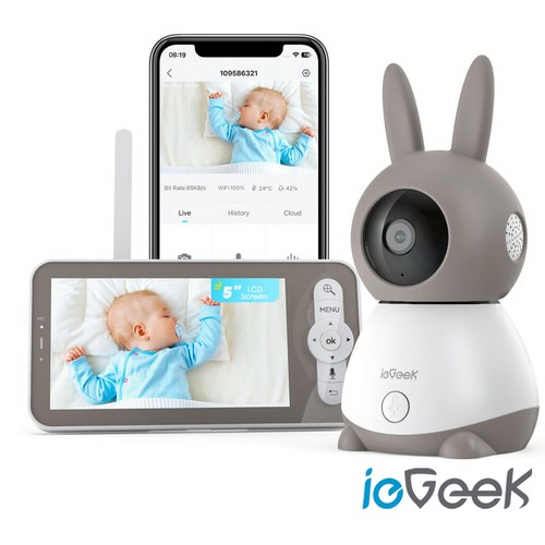 Iegeek babyphone mit - babyphone, kamera